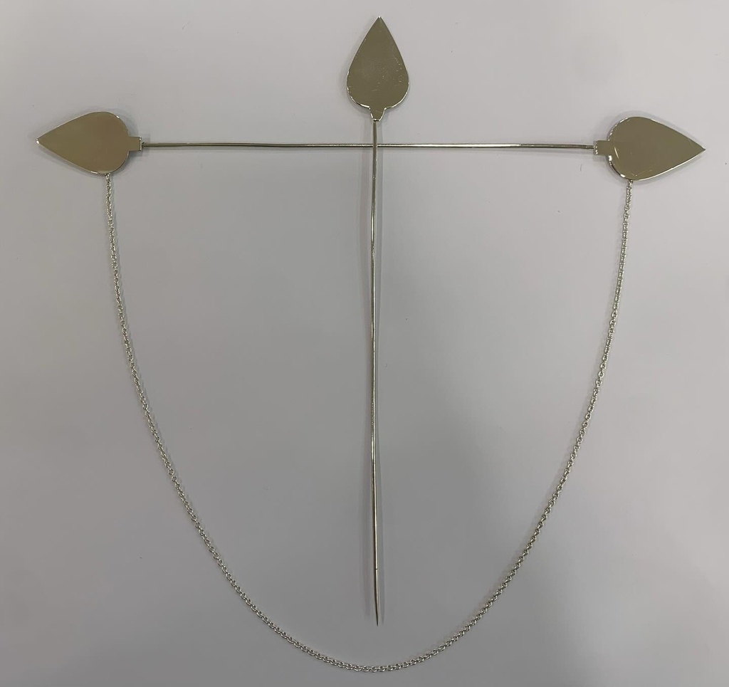 Aiguille Vel Mourouga Argent uni (Cavadi)