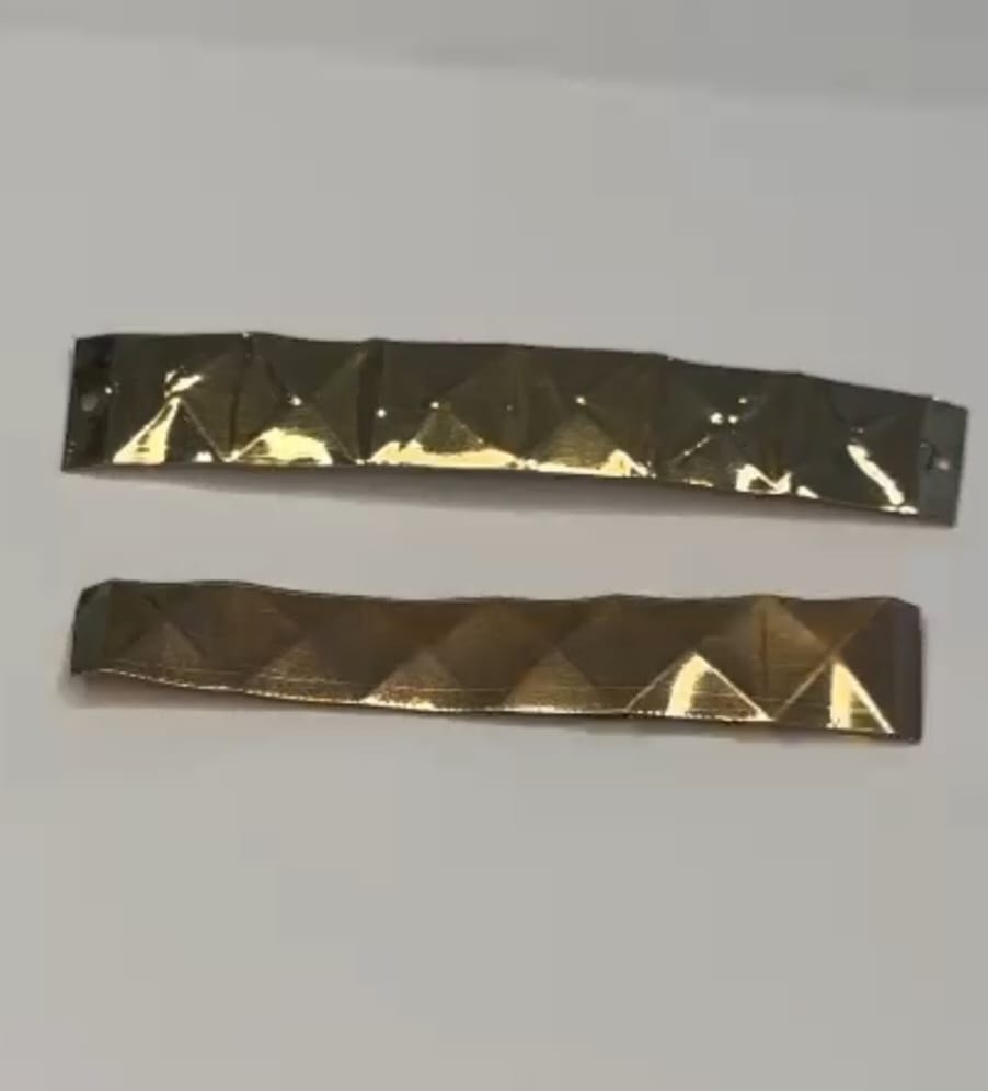 Pattam en or 18 carats (la paire)