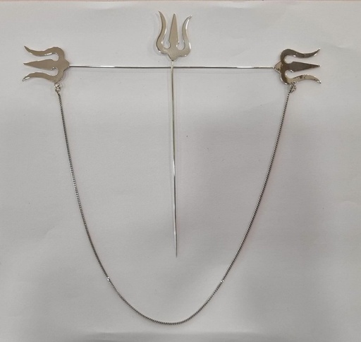 Aiguille Trident large Argent