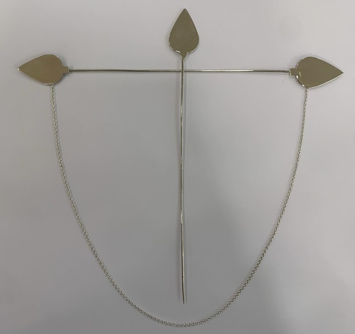 Aiguille Vel Mourouga Argent uni (Cavadi)