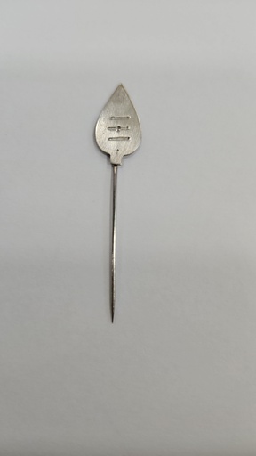 Aiguille vel front argent 