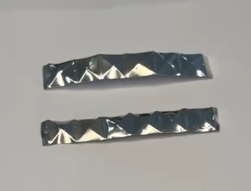 Pattam en argent (la paire)